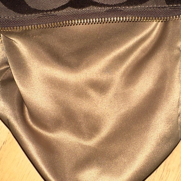 Coach Legacy Brown and Cream Logo Crossbody Bag - Picture 9 of 9